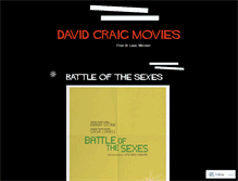 Tablet Screenshot of davidcraigmovies.com